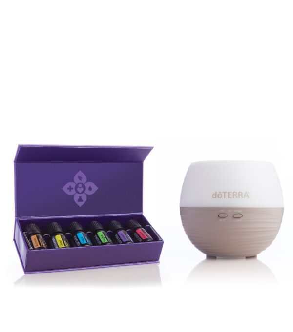 doTERRA Emotional Aromatherapy Starter Pack (Cheer, Console, Forgive, Motivate, Passion, Peace, Petal Diffuser) AU/NZ